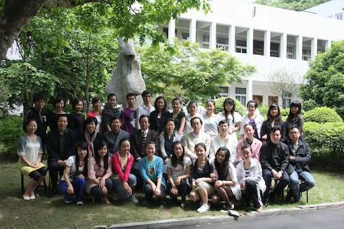 杭州师范大学音乐学院09届舞教055毕业合影