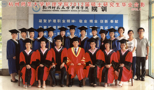 护理学院2012届研究生毕业照